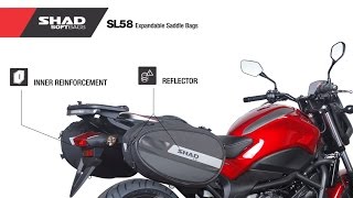 Bolsas laterales para moto Shad SL58 [upl. by Lam]