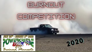 Burnout Competition  PowerCruise USA 2020 [upl. by Llenrac]