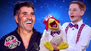 Best Ventriloquists on Got Talent [upl. by Nevanod955]