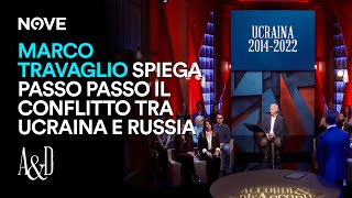 Marco Travaglio spiega passo passo il conflitto tra Ucraina e Russia  Accordi e Disaccordi [upl. by Yboj858]