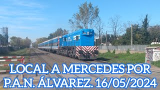 A625 con local a Mercedes por PAN Álvarez Moreno 16052024 [upl. by Neelyaj]