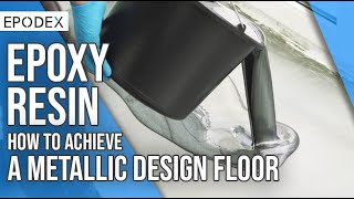 EPODEX Complete Guide on How to Achieve a Metallic Designer Floor with Epoxy Resin [upl. by Agee]