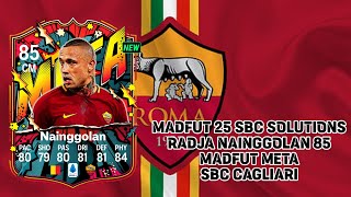 Madfut 25 Sbc Solutions Radja Nainggolan Cagliari [upl. by Japha355]