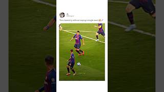 They confused everyone 🤯😱🔥 shortsfeed football footballshorts footballedits messi barcelona [upl. by Dnaltiak722]