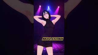 Mikasa Ackerman x LaLaLa Dance animation 進撃の巨人 [upl. by Hayse]