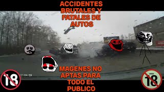 ACCIEDNTES BRUTALES Y MORTALES DE AUTOS IMAGENES NO APTAS PARA TODO EL PUBLICO😱😱😱😱😱😱😱😱😱😱😱😱😱😱😱😱😱😱😱😱😱😱 [upl. by Tihw77]