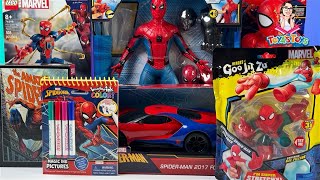 Unboxing and Review of Marvel Spiderman Toys Collection [upl. by Knowling]