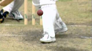 Shane Warne Slider LBW  slowmo [upl. by Luise69]