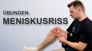 Meniskusriss  7 einfache Übungen für zuhause [upl. by Macpherson]