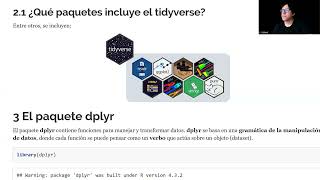 3 Manejo de datos en R usando dplyr aspectos básicos [upl. by Anircam114]