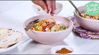 Recette facile de Biryani de poulet [upl. by Rodablas]