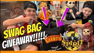 GIVEAWAY 2024 Spirit Halloween Swag Bag Giveaway 😱🥳 [upl. by Atsuj117]