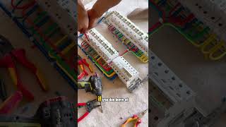 The advantages of not using busbars in the electrical distribution boxelectrican [upl. by Cohen]