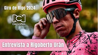 Entrevista a Rigoberto Urán  Giro de Rigo 2024 [upl. by Okika]