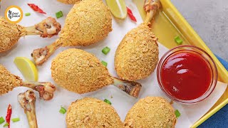 Chicken Cheese Drumsticks  Ramadan Special Recipe by Food Fusion [upl. by Melton517]