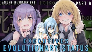 Executives Evolutionary Status  PART 6  Interviews  VOLUME 16 CHAPTER 2  Tensura LN Spoiler [upl. by Saphra]