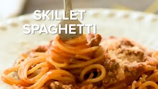 How to Make One Pot Spaghetti [upl. by Anuqahs]