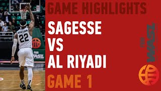 Highlights Sagesse vs AlRiyadi  WASL GAME 1  28 March 2024 [upl. by Allanson]