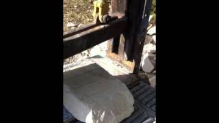 Another Homemade stone splitter [upl. by Nadab867]