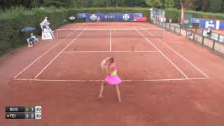 LEA BOSKOVIC V GINA FEISTEL  W25 BRAUNSCHWEIG 2°set [upl. by Annhej]