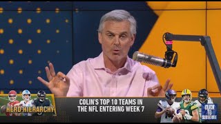 THE HERD  Colin Cowherds SHOCKING Top 10 NFL Teams Ravens Packers Drop Commanders Out Bucs In [upl. by Iphigeniah]