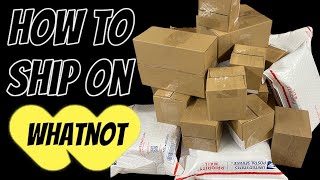 How to Ship on Whatnot for Beginners [upl. by Ssilem]