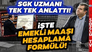 SGK Uzmanından Emekli Maaşı Hesaplama Formülü 2000 ve 2008 Yılı Maaş Farkı [upl. by Enovad858]