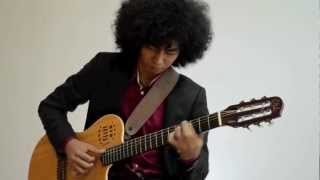 Hady Afro  Tunggu Sekejap fingerstyle [upl. by Eilrahs685]