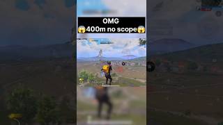 400m no scope 😱👑 pubgmobile pubg funnyshorts [upl. by Koy475]