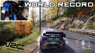 World Record Rally Japan Okazaki Rally1  WRC Generations  T300RS  TH8A 4K60FPS [upl. by Chapman]