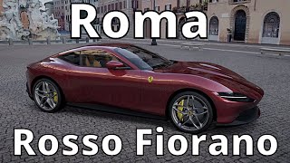 Ferrari Roma Rosso Fiorano Cuoio walkaround [upl. by Reiter]