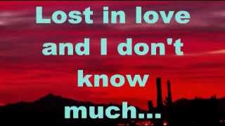 LOST IN LOVE lyrics Live Version  AIR SUPPLY [upl. by Amersham862]