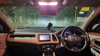 Honda HRV 15 S AT 2017  POV Night Drive amp Walkaround [upl. by Tripp]