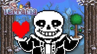 Terraria  SANS FIGHT IN THE GAME  TerraTale [upl. by Issie]