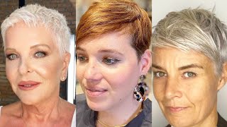 COUPES DE CHEVEUX POUR FEMMES 2024 DE 4060 ANS  COUPES CHEVEUX 2024 COURTS [upl. by Ellehsar527]