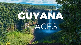 Top 10 Places to Visit in GuyanaGuiana  Travel Video [upl. by Alisen]