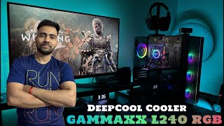 GAMMAXX L240 ARGB  Liquid CPU Cooler  Unboxing amp Review  Best Budget ARGB Cooler [upl. by Egwan]