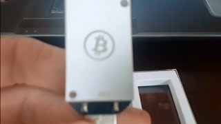 USB ASIC MINER 336 MHs  майнинг биткоинов [upl. by Azar]