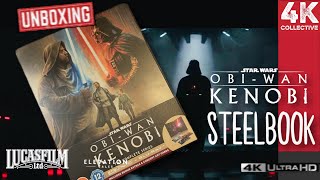 Star Wars ObiWan Kenobi The Complete Series 4K UltraHD Bluray collectors steelbook unboxing [upl. by Dare]