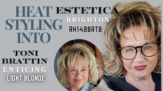 Brighton by Estetica in Rh1488RT8 after several months of wear and heat styling Toni Brattin [upl. by Grissel]