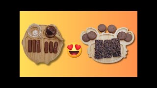 Filling Platter with Delicious Chocolate and Coffee  Satisfying ASMR [upl. by Ddal950]