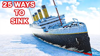 25 Ways To Sink The Titanic  Teardown [upl. by Darsey]