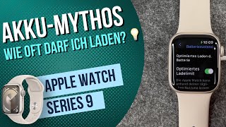 Apple Watch 9  Schadet häufiges laden [upl. by Ahsinaw205]