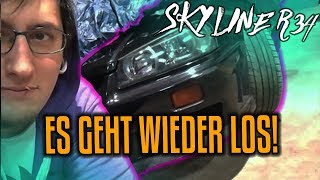 Nissan Skyline R34  endlich gehts los [upl. by Ahilam304]