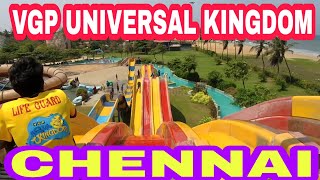 VGP UNIVERSAL KINGDOM CHENNAI  COMPLETE TOUR [upl. by Iruj]