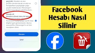 Facebook Hesabı Nasıl Silinir  2025 [upl. by Yna]