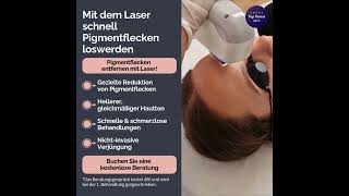 Pigmentflecken entfernen mit Laser in Wien [upl. by Brackett]