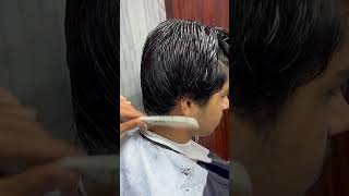 Scissors over comb barbershop hairsalon hairlength scissorhaircut haircutting [upl. by Amilas]