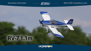 Eflite® RV7 11m BNF® Basic and PNP [upl. by Dwan]