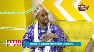 DROIT DE SAVOIR AVEC MAMADOU THUG DU 21 AOUT SUR WEST AFRICA TV [upl. by Elrebma]